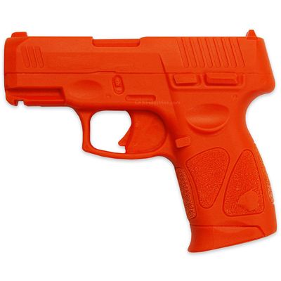 American Safety Trainer - (Compatible with Taurus G3C) - Non-Functional Solid Polymer Gun - Blaze Orange - U.S.A.  Fits Model Specific Holsters
