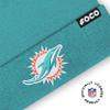 FOCO Miami Dolphins NFL Basic Primary Logo Beanie - Neptune view 3