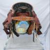 A H SADDLERY Horse Saddle American Leather Flex Tree Trail & Pleasure |American Saddle Horse |Leather Saddle |Saddle for Horses |Horse Saddle Western I Seat Size- 9" inches (8"-12")_195 view 4