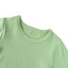 Big Boys Girls Long Sleeve T-Shirts Kids Soft Cotton Basic Layering Tee Tops Undershirts (Green,9-10Years) view 2