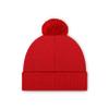 FOCO Tampa Bay Buccaneers NFL Basic Primary Logo Pom Beanie - Red view 2