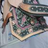 A H SADDLERY Horse Saddle American Leather Flex Tree Trail & Pleasure |American Saddle Horse |Leather Saddle |Saddle for Horses |Horse Saddle Western I Seat Size- 8.5" inches (8"-12")_196 view 3