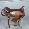 A H SADDLERY Horse Saddle American Leather Flex Tree Trail & Pleasure |American Saddle Horse |Leather Saddle |Saddle for Horses |Horse Saddle Western I Seat Size- 11.5" inches (10"-13")_198 view 1