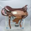 A H SADDLERY Horse Saddle American Leather Flex Tree Trail & Pleasure |American Saddle Horse |Leather Saddle |Saddle for Horses |Horse Saddle Western I Seat Size- 11.5" inches (10"-13")_198 view 2