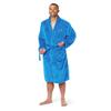 NFL Detroit Lions Adult Unisex Silk Touch Bathrobe, Large/X-Large, Blue, Officially Licensed Loungewear, Soft Plush Polyester view 2