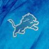 NFL Detroit Lions Adult Unisex Silk Touch Bathrobe, Large/X-Large, Blue, Officially Licensed Loungewear, Soft Plush Polyester view 4