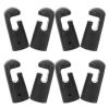 GOOHOCHY 8Pcs Replacement Trampoline Pole Covers Heavy Duty Plastic Tube Caps for Trampoline Net Poles Secure Fit Protective Accessories