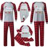 Christmas Pajamas Couples Matching Christmas Pajamas Family Pjs Sets Plus Size Holiday Outfits Cotton Satin Silk Pijamas Navideas Familiares 2024 Festival Red Black Clothing s view 1