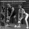 Kettlebell Home Men's Strength Training Kettle Bells, Professional Sports Shaping Kettle Ball, Protect The Floor, Swing/Squat/Push-up(Grey-20lb) view 2