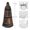 Jyckat Library Bookshelf Book - Cosplay Robe Costume Hooded Cloak, Halloween Cosplay Costume Robe Cloak Cape view 4