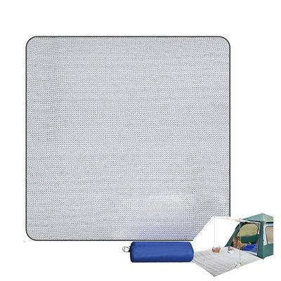 Aluminium Sleeping Mat, Foam Mats, Sleeping Mat for Camping, Insulated Blanket, 4mm Thick Foldable Tent Mat, Thermal Mat, Made of Aluminium Foil and EPE(3 x 2m)