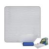 Aluminium Sleeping Mat, Foam Mats, Sleeping Mat for Camping, Insulated Blanket, 4mm Thick Foldable Tent Mat, Thermal Mat, Made of Aluminium Foil and EPE(3 x 2m)