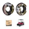 10L0L Golf Cart Brake Assembly for EZGO TXT PDS, for Yamaha G14 G16 G19 G20 G21 G22 Golf Cart, Driver Side and Passenger Side, Includes Brake Shoes, OEM 70998-G01 70998-G02 view 1
