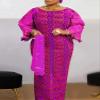 LIXINGHEITANG Size Women Bohemian Autumn Long Sleeve Party Casual Loose Robe s2 Orange L view 3