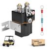 10L0L Golf Cart 48V Solenoid for Club Car DS 1995 Up & Precedent 2000-Up, 4 Terminals with Resistor Replace OEM 101908701 102774701 1014947 view 1