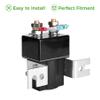 10L0L Golf Cart 48V Solenoid for Club Car DS 1995 Up & Precedent 2000-Up, 4 Terminals with Resistor Replace OEM 101908701 102774701 1014947 view 4