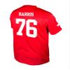 Genuine Collective EMarion Harris - 76 Arkansas Razorbacks Nil Football Jersey, Red view 3