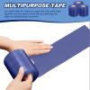 Pangda Wrestling Mat Tape 3 or 4 Inch Heavy Duty 7 Mil PVC Carpet Tape for Wrestling Grappling Exercise Mats Seaming Cover Gym Floor Carpet Seam(3'',Royal Blue,2 Rolls) view 3