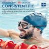 Otionus Swim Goggles, Polarized Adult Swimming Goggles Bungee Strap No Hair Pulling Anti-fog Pool Goggles for Men Women view 4