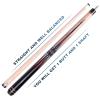 AB Earth 36 Inch/ 42 Inch/ 48 Inch Short Pool Cue Stick for Kids, Canadian Maple Billiard Cues for Tight Spaces (Natural 36") view 4