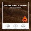 JMIERR Mens Fleece Sweatpants with Drawstring and Zip Pockets Tapered Track Gym Running Joggers Sweat Pants Athletic Trousers, XL, Chestnut view 4