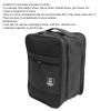Shoe Bags for Travel, 3 Layers Travel Shoe Bag Holds 3 Pair of Shoes Waterproof Portable Shoe Storage Bag for Travel Camping Daily Use(Black)(Black) view 4