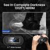 AILNJUC Night Vision Goggles Head Mounted, 1312FT Night Vision Binoculars Compatible with Military Tactical Helmet, Infrared Long Focus 8X Digital Zoom/32GB SD Card view 3