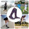 GoasNei Happy Hanukkah Jewish Chanukah Holiday Socks Sport Socks for Women Men Breathable Long Socks for Running Athletic Travel view 4