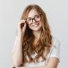 FEISEDY Fashion Cat Eye Blue Light Blocking Glasses for Women Fake Retro Eyeglasses Oversized Stylish Eyewear Frame B0240 view 3