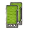 AVENTIK EUPHENG Fly Fishing Boxes Silicone Super Slim Fishing Storage Fishing Tackle Case Waterproof Pocket 7.36"X4.02"X0.63"/5.39"X3.74" X0.63'' (2PC-G048LB:7.36"X4.02"X0.63" with Hook fly threader) view 1