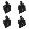DiscoBrakes 4 Pairs of Ceramic Compound Pads Compatible with Tektro HD-R510 HD-R310 Disc Brakes, F10XS F10BS FM Brake Caliper view 2
