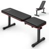 PASYOU Adjustable Weight Bench, Flat & Incline Strength Training Bench for Home Gym, 5 Incline Levels, 600 lb Weight Capacity, Multifunctional Workout Bench view 1