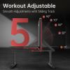 PASYOU Adjustable Weight Bench, Flat & Incline Strength Training Bench for Home Gym, 5 Incline Levels, 600 lb Weight Capacity, Multifunctional Workout Bench view 2