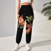Squirrel Sleep Sweatpants for Women Baggy Joggers Pants Lounge Trousers with Pockets L view 2
