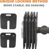 IFAST Adjustable Dumbbells set Two 80LB Square Dumbbells 9 in 1 Free Weights for Multiweight Options Quick-Lock Adjustable Dumbbell Sets with Anti-Slip Steel Handle for Full-Body Home Gym Workouts (Black,160LB) view 4