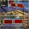 ENWINDXS Table Tennis Paddle, Indoor Venue Fence Thickened Oxford Cloth Baffle Table Tennis Practice Rebound Baffle Cloth Used for Training Grounds and Competitions(Black-8 Pieces) view 3