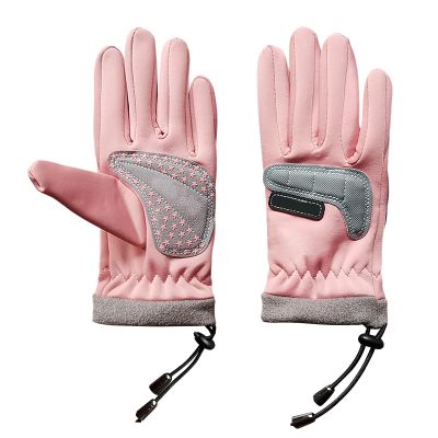 Kids Winter Waterproof Windproof Gloves Riding Ski Sports Non Slip Full Finger Gloves Cold Weather Warm Outdoor Gloves