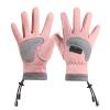 Kids Winter Waterproof Windproof Gloves Riding Ski Sports Non Slip Full Finger Gloves Cold Weather Warm Outdoor Gloves view 2