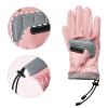 Kids Winter Waterproof Windproof Gloves Riding Ski Sports Non Slip Full Finger Gloves Cold Weather Warm Outdoor Gloves view 3