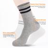 SeiorHou Striped Socks Women Tube Socks Retro Style Colorful Crew Funny Sock for Women(Small,6 Pairs,Multicolor 03) view 3