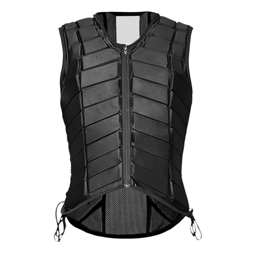 Chewtoyo Lightweight Equestrian Riding Vest - Impact Resistant Safety Gear - Easy Zip Design, Available in Six Sizes