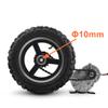 L-faster DIY 500W 24V 10 Inch Wheel Dual Drive Farm Garden Bike Candy Hand Food Golf Cart Conversion Kit with Remote (Max Speed 11kph) view 2