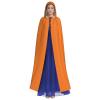 Jyckat Beauty Burnt Orange - Cosplay Robe Costume Hooded Cloak, Halloween Cosplay Costume Robe Cloak Cape view 2