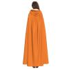 Jyckat Beauty Burnt Orange - Cosplay Robe Costume Hooded Cloak, Halloween Cosplay Costume Robe Cloak Cape view 4