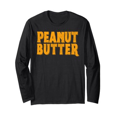 National Peanut Butter Lover's Day Halloween Party Costume Long Sleeve T-Shirt