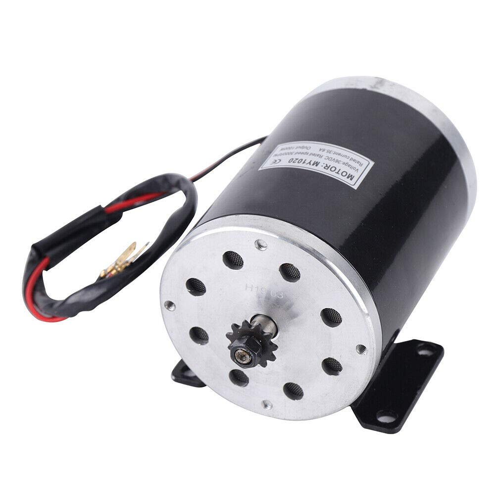 36V 1000W MY1020 Electric Brushed DC Motor Speed Controller,3000 RPM High Speed MotorController for Mini Bike Quad,Go-Kart,Bicycle Electric Scooter