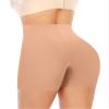 Werena Seamless Slip Shorts for Women Under Dress Shaping Boyshorts Panties Tummy Control Shapewear (#30 Brown(Slip), X-Large) view 2