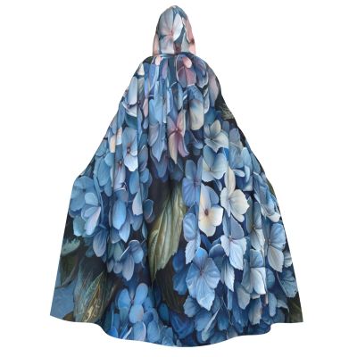 Jyckat Hydrangea - Cosplay Robe Costume Hooded Cloak, Halloween Cosplay Costume Robe Cloak Cape
