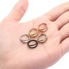 16G Conch Earring Helix Piercing Jewelry Septum Ring Double Nose Hoop Rings for Single Piercing 316L Cartilage Hoop Earrings Daith Earrings 5pcs Hinged Segment Rings Rook Tragus Lip Lobe Jewelry 12 mm view 2