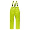 Kids' Insulated Snow Bib Overalls Boys Girls Unisex Classic Snow Pant Ski Pants Winter Snowsuit (Yellow, 11-12 Years) view 1